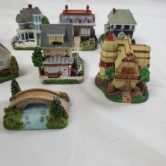 Lot of 9 Liberty Falls Miniature Buildings 2000 - Americana Collection - Picture 6 of 16
